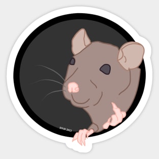 F'N Rat Sticker